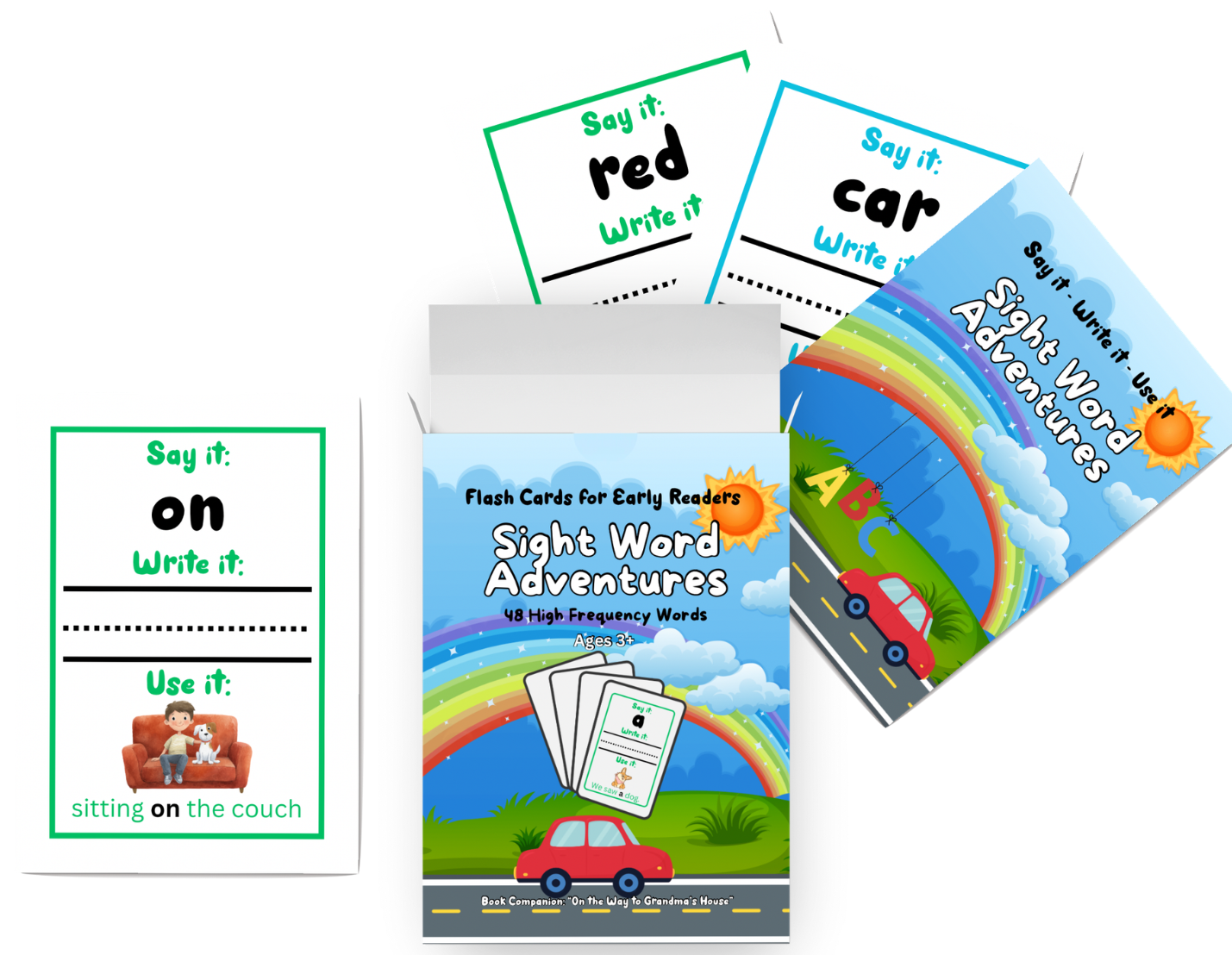 Sight Word Flash Cards (Sight Word Adventures)