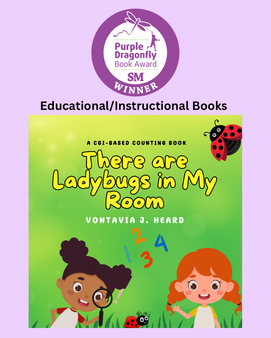 "There are Ladybugs in My Room" Wins an Honorable Mention in the 2025 Purple Dragonfly Awards
