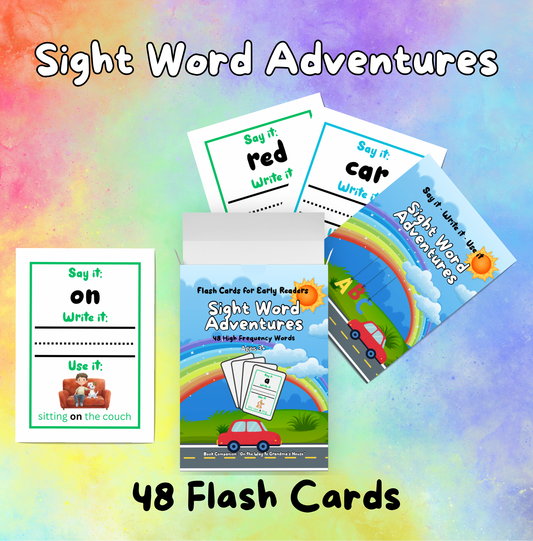 Sight Word Flash Cards (Sight Word Adventures)