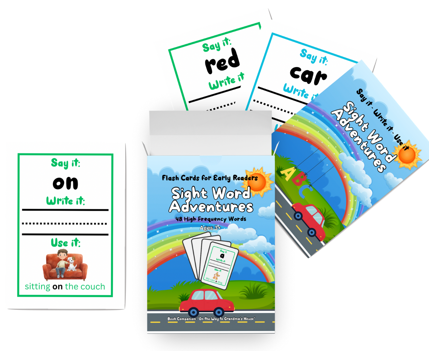 Sight Word Flash Cards (Sight Word Adventures)