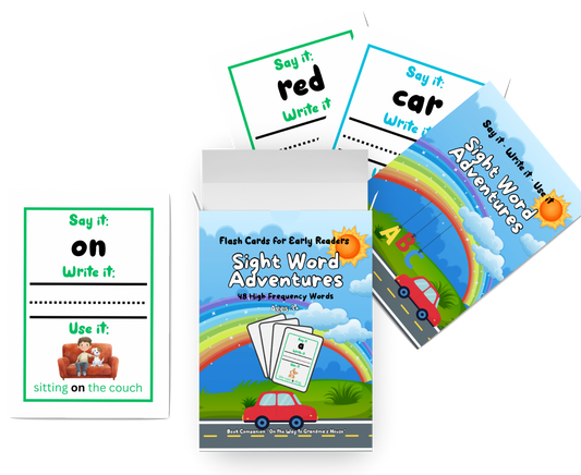 Sight Word Flash Cards (Sight Word Adventures)