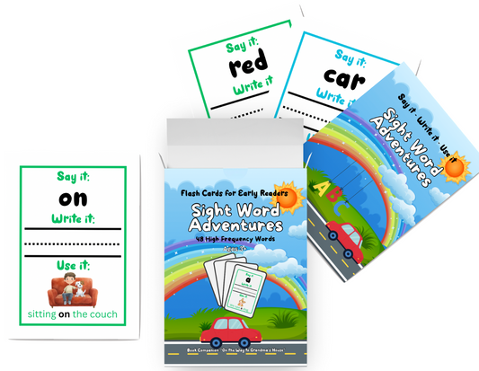 Sight Word Flash Cards (Sight Word Adventures)